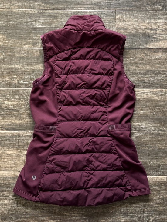 Jackets & Blazers - Lululemon Maroon Quilted Puffer Vest M